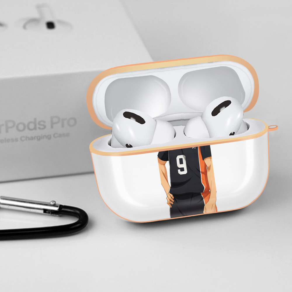ハイキュー!! Haikyu!! 【AirPods Pro用】ハードシェル保護ケース｜耐衝撃・防指紋・カラビナ付き商品仕様