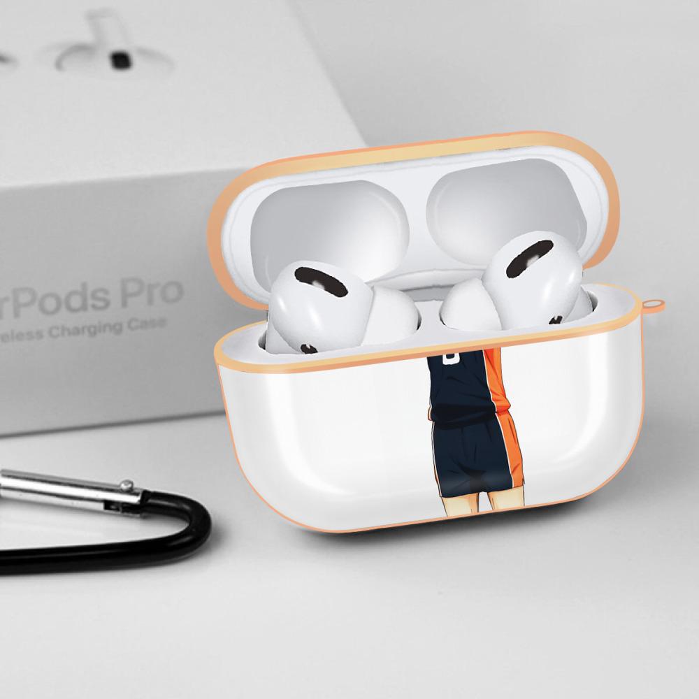 ハイキュー!! Haikyu!! 【AirPods Pro用】ハードシェル保護ケース｜耐衝撃・防指紋・カラビナ付き商品仕様