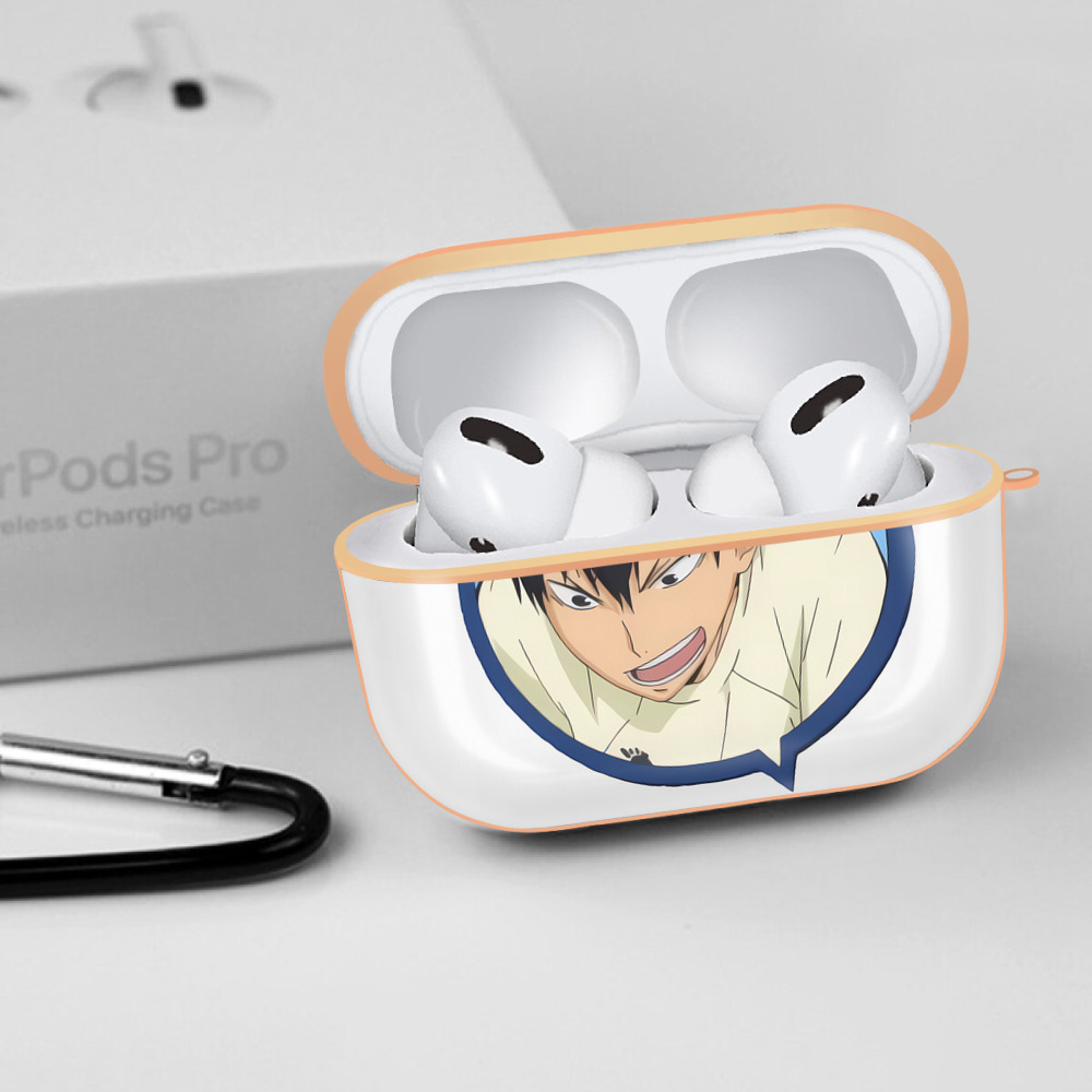 ハイキュー!! Haikyu!! 【AirPods Pro用】ハードシェル保護ケース｜耐衝撃・防指紋・カラビナ付き商品仕様