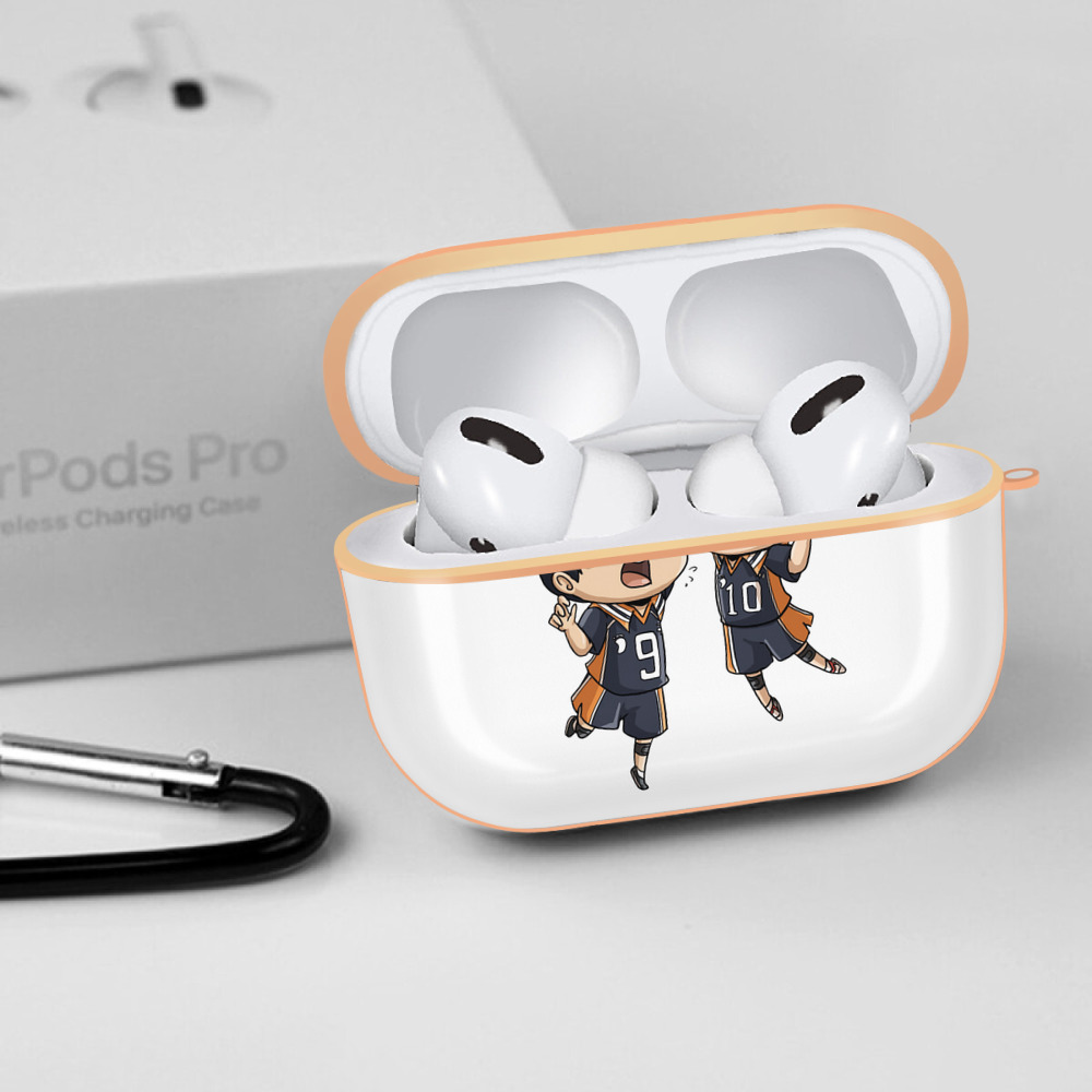 ハイキュー!! Haikyu!! 【AirPods Pro用】ハードシェル保護ケース｜耐衝撃・防指紋・カラビナ付き商品仕様