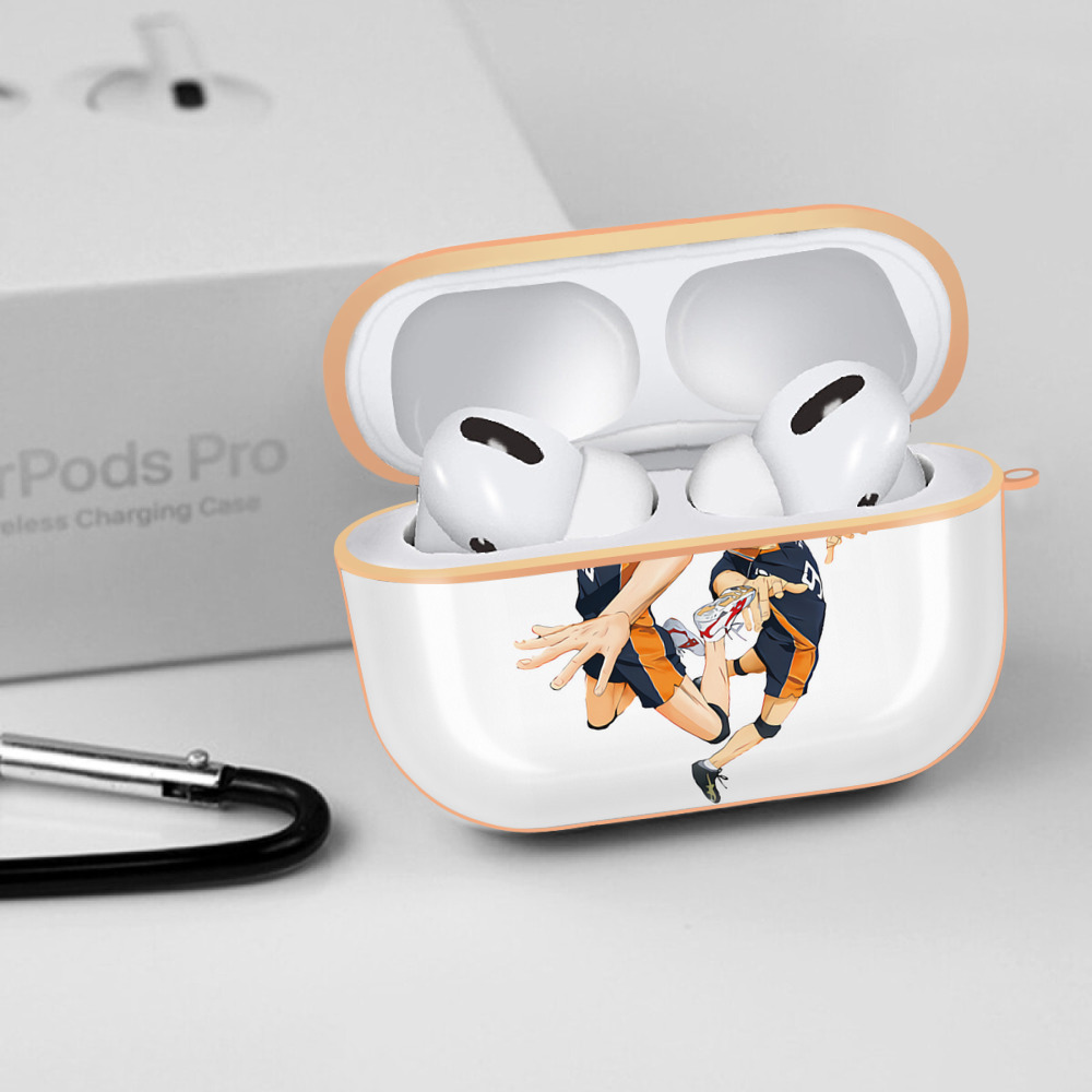 ハイキュー!! Haikyu!! 【AirPods Pro用】ハードシェル保護ケース｜耐衝撃・防指紋・カラビナ付き商品仕様