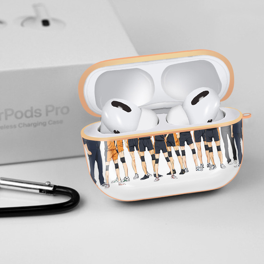 ハイキュー!! Haikyu!! 【AirPods Pro用】ハードシェル保護ケース｜耐衝撃・防指紋・カラビナ付き商品仕様