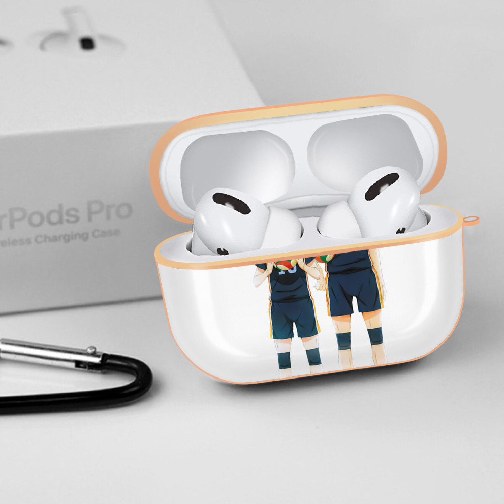 ハイキュー!! Haikyu!! 【AirPods Pro用】ハードシェル保護ケース｜耐衝撃・防指紋・カラビナ付き商品仕様