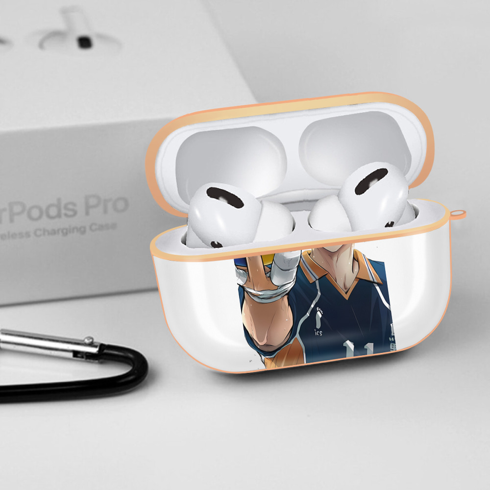 ハイキュー!! Haikyu!! 【AirPods Pro用】ハードシェル保護ケース｜耐衝撃・防指紋・カラビナ付き商品仕様
