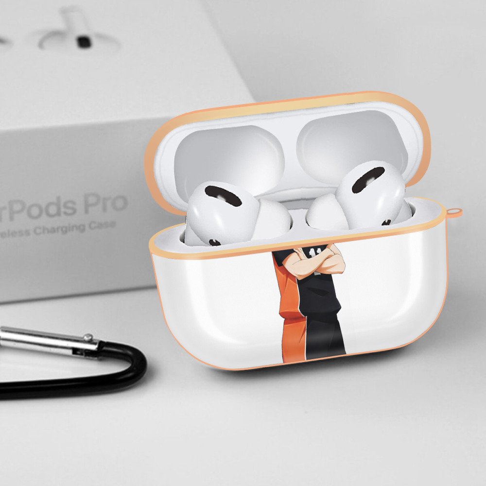 ハイキュー!! Haikyu!! 【AirPods Pro用】ハードシェル保護ケース｜耐衝撃・防指紋・カラビナ付き商品仕様