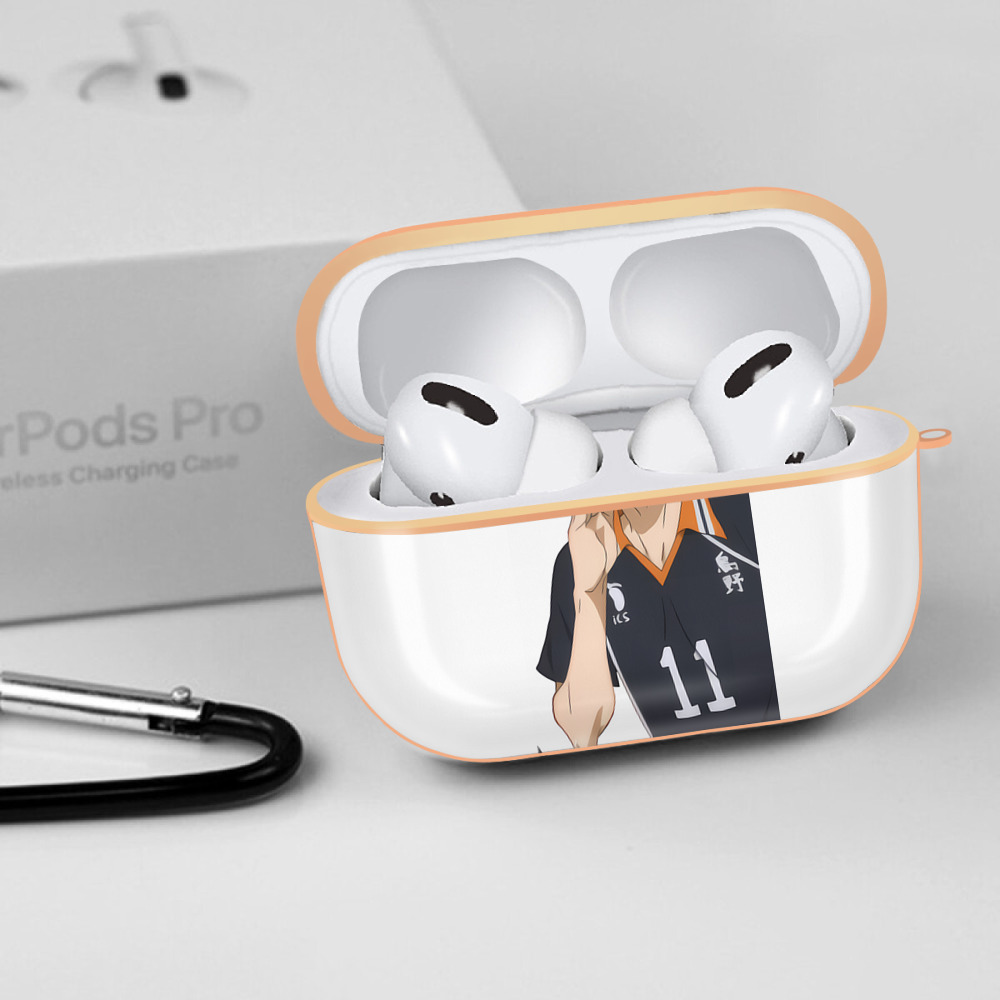 ハイキュー!! Haikyu!! 【AirPods Pro用】ハードシェル保護ケース｜耐衝撃・防指紋・カラビナ付き商品仕様