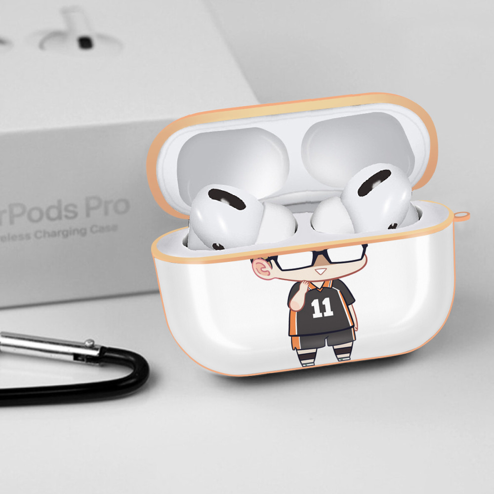 ハイキュー!! Haikyu!! 【AirPods Pro用】ハードシェル保護ケース｜耐衝撃・防指紋・カラビナ付き商品仕様