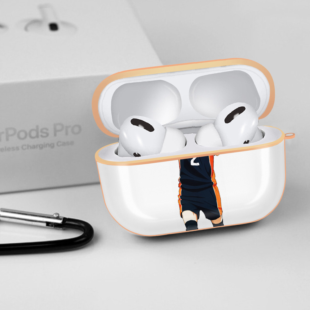 ハイキュー!! Haikyu!! 【AirPods Pro用】ハードシェル保護ケース｜耐衝撃・防指紋・カラビナ付き商品仕様