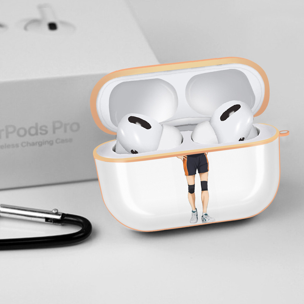 ハイキュー!! Haikyu!! 【AirPods Pro用】ハードシェル保護ケース｜耐衝撃・防指紋・カラビナ付き商品仕様