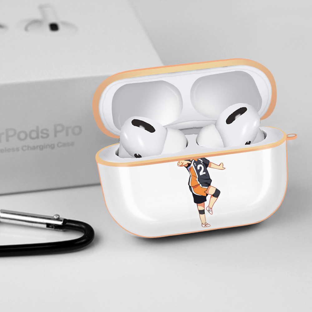 ハイキュー!! Haikyu!! 【AirPods Pro用】ハードシェル保護ケース｜耐衝撃・防指紋・カラビナ付き商品仕様