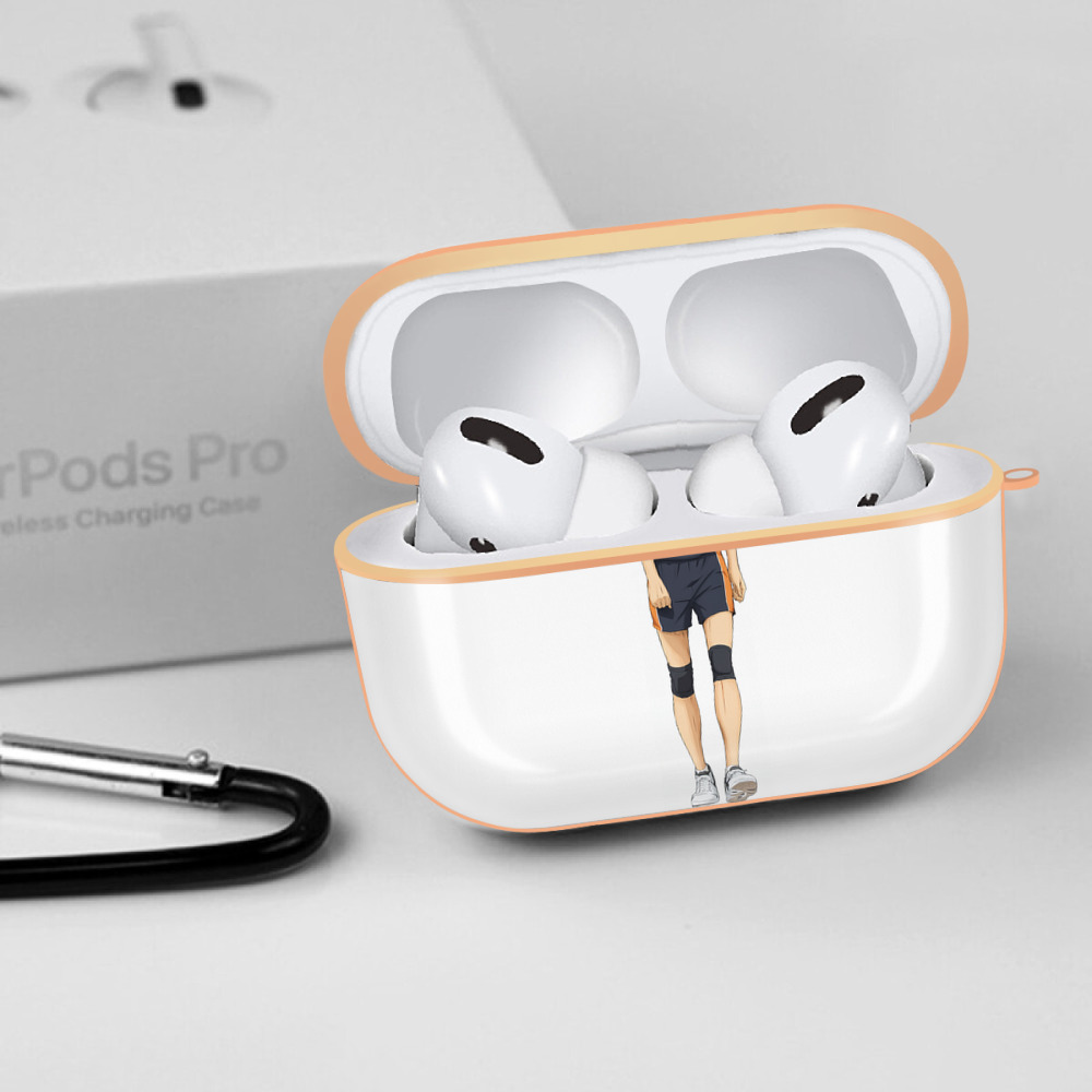 ハイキュー!! Haikyu!! 【AirPods Pro用】ハードシェル保護ケース｜耐衝撃・防指紋・カラビナ付き商品仕様