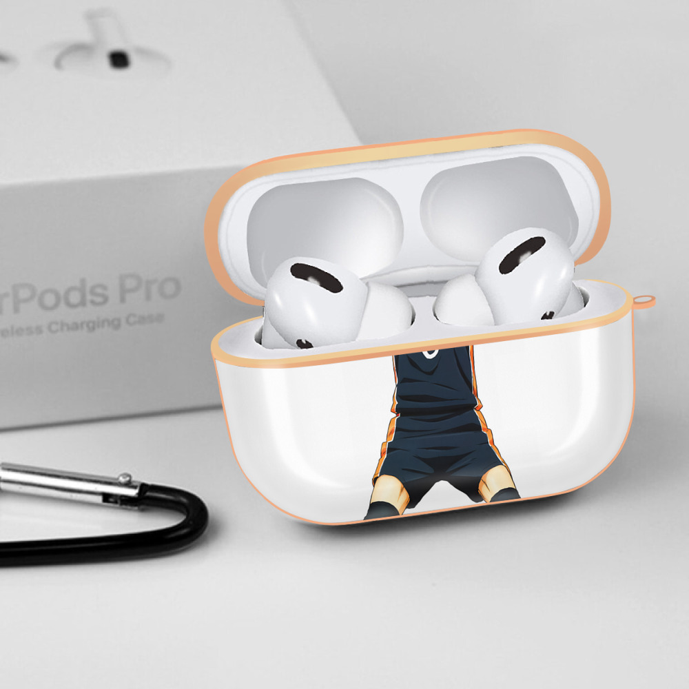 ハイキュー!! Haikyu!! 【AirPods Pro用】ハードシェル保護ケース｜耐衝撃・防指紋・カラビナ付き商品仕様
