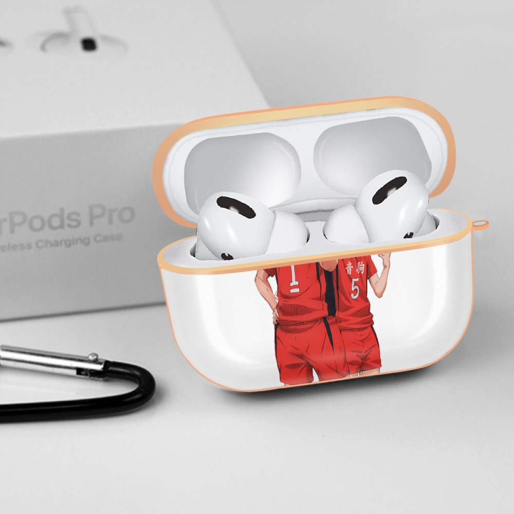 ハイキュー!! Haikyu!! 【AirPods Pro用】ハードシェル保護ケース｜耐衝撃・防指紋・カラビナ付き商品仕様