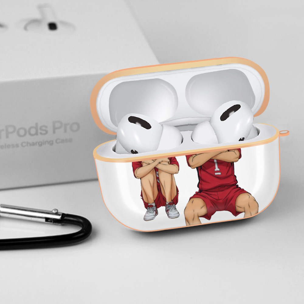 ハイキュー!! Haikyu!! 【AirPods Pro用】ハードシェル保護ケース｜耐衝撃・防指紋・カラビナ付き商品仕様