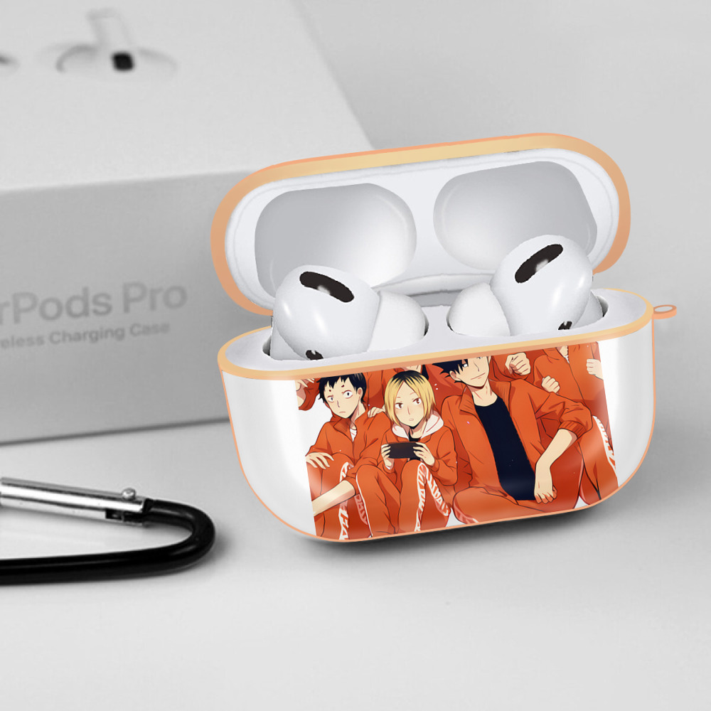 ハイキュー!! Haikyu!! 【AirPods Pro用】ハードシェル保護ケース｜耐衝撃・防指紋・カラビナ付き商品仕様