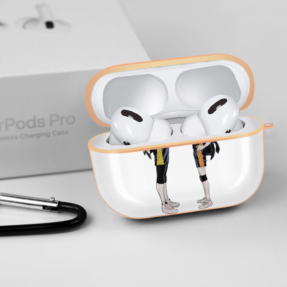 ハイキュー!! Haikyu!! 【AirPods Pro用】ハードシェル保護ケース｜耐衝撃・防指紋・カラビナ付き商品仕様