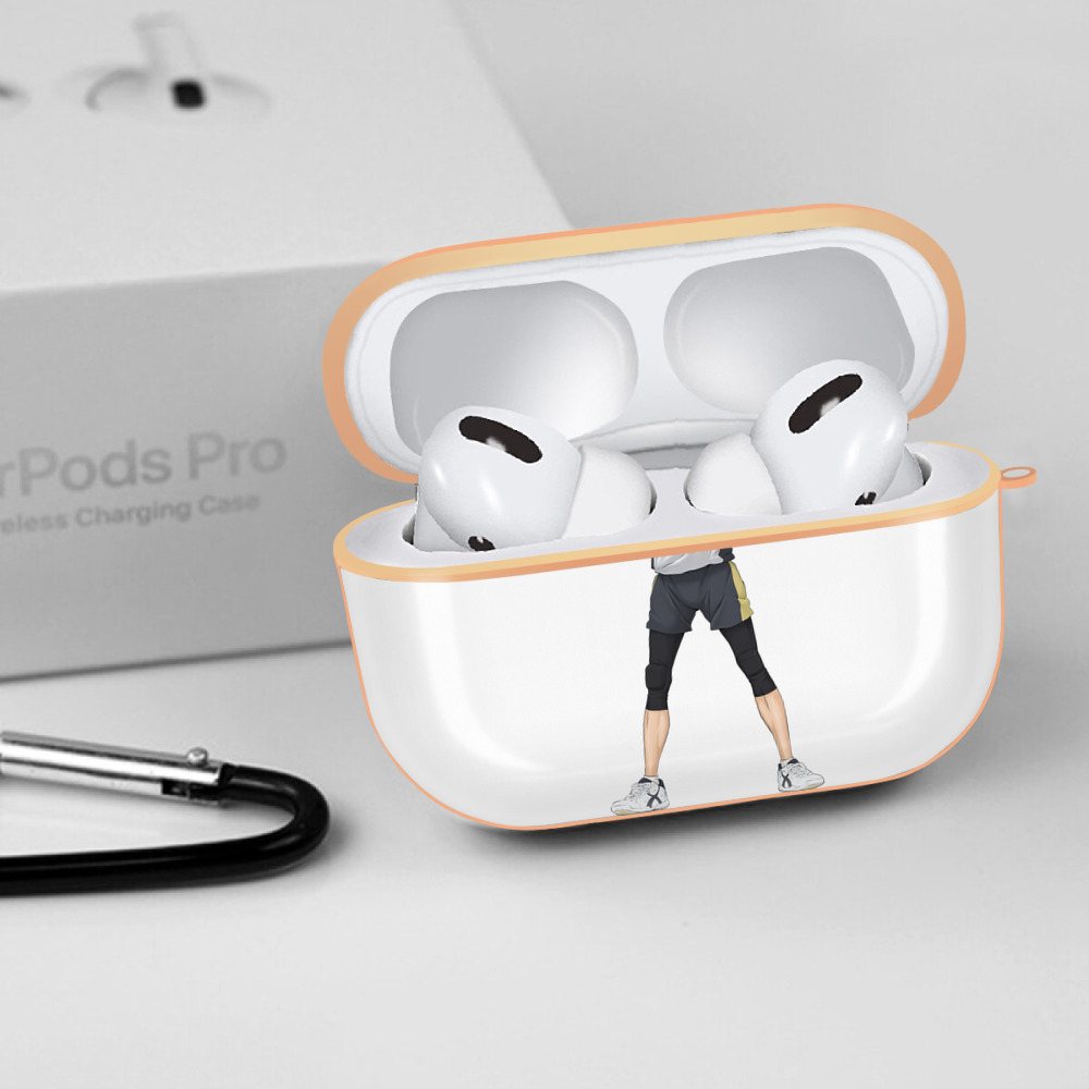 ハイキュー!! Haikyu!! 【AirPods Pro用】ハードシェル保護ケース｜耐衝撃・防指紋・カラビナ付き商品仕様