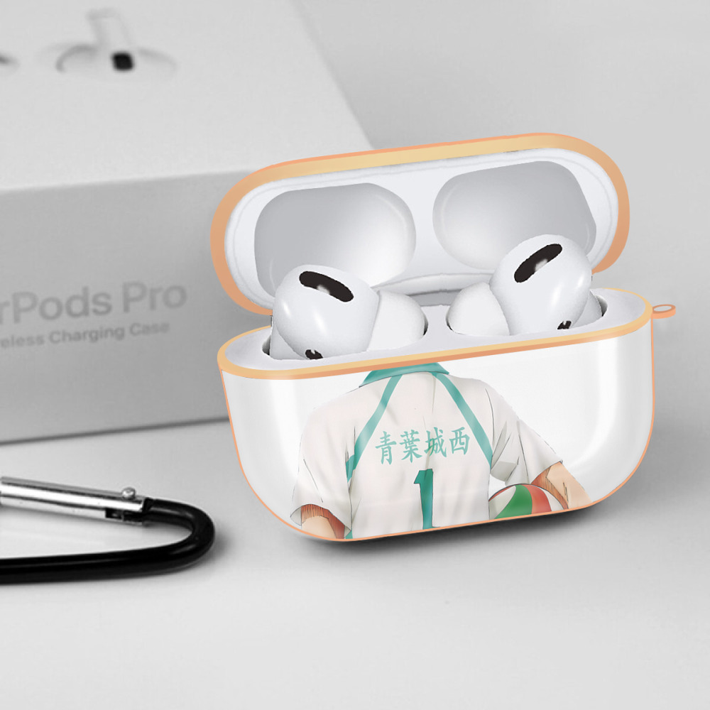 ハイキュー!! Haikyu!! 【AirPods Pro用】ハードシェル保護ケース｜耐衝撃・防指紋・カラビナ付き商品仕様