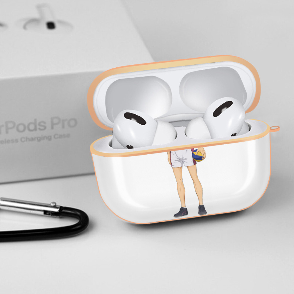 ハイキュー!! Haikyu!! 【AirPods Pro用】ハードシェル保護ケース｜耐衝撃・防指紋・カラビナ付き商品仕様