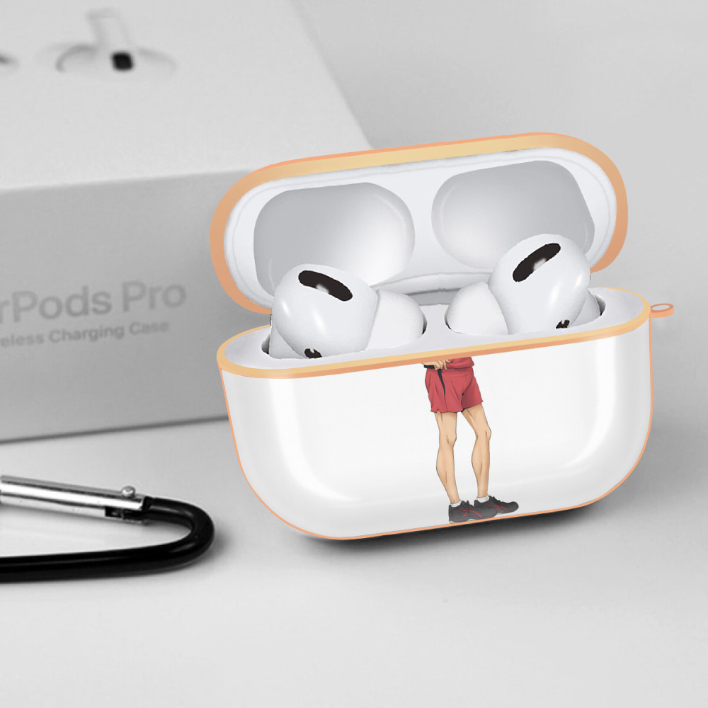 ハイキュー!! Haikyu!! 【AirPods Pro用】ハードシェル保護ケース｜耐衝撃・防指紋・カラビナ付き商品仕様