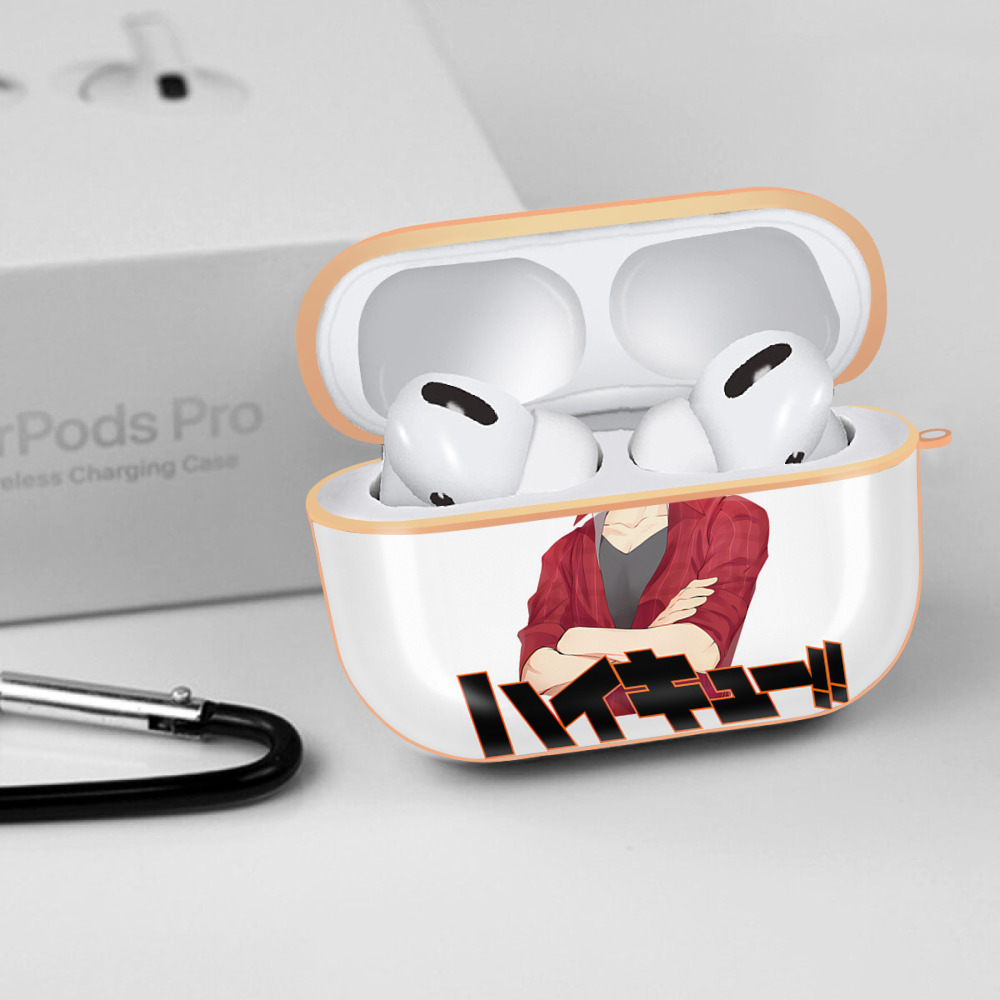 ハイキュー!! Haikyu!! 【AirPods Pro用】ハードシェル保護ケース｜耐衝撃・防指紋・カラビナ付き商品仕様