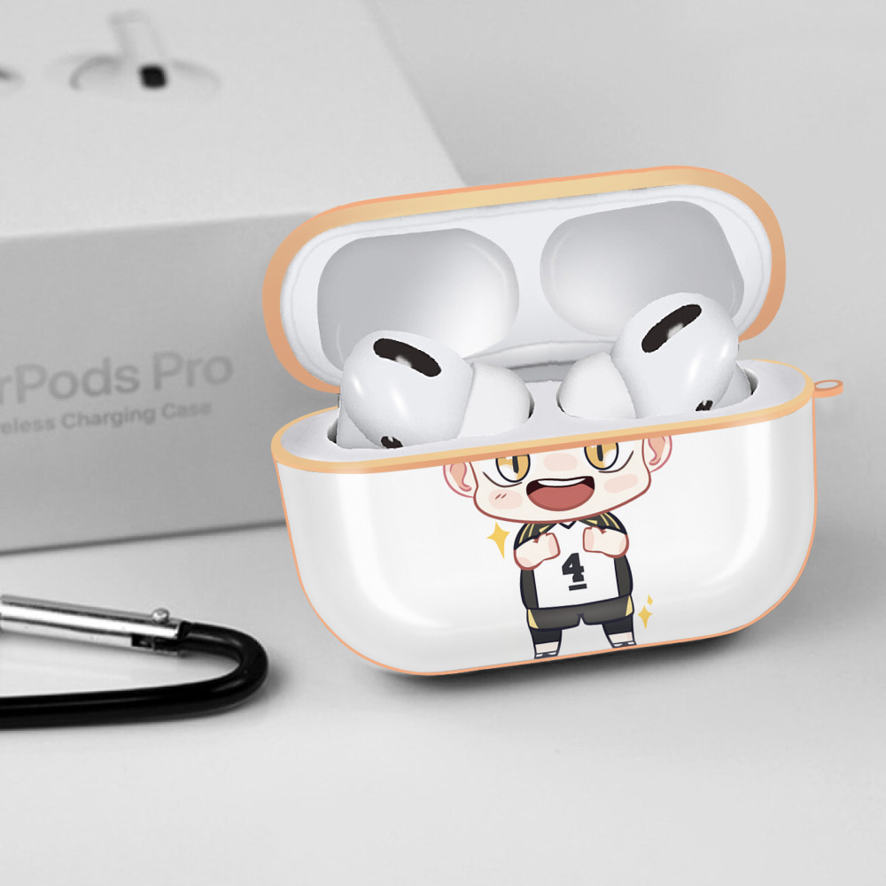 ハイキュー!! Haikyu!! 【AirPods Pro用】ハードシェル保護ケース｜耐衝撃・防指紋・カラビナ付き商品仕様