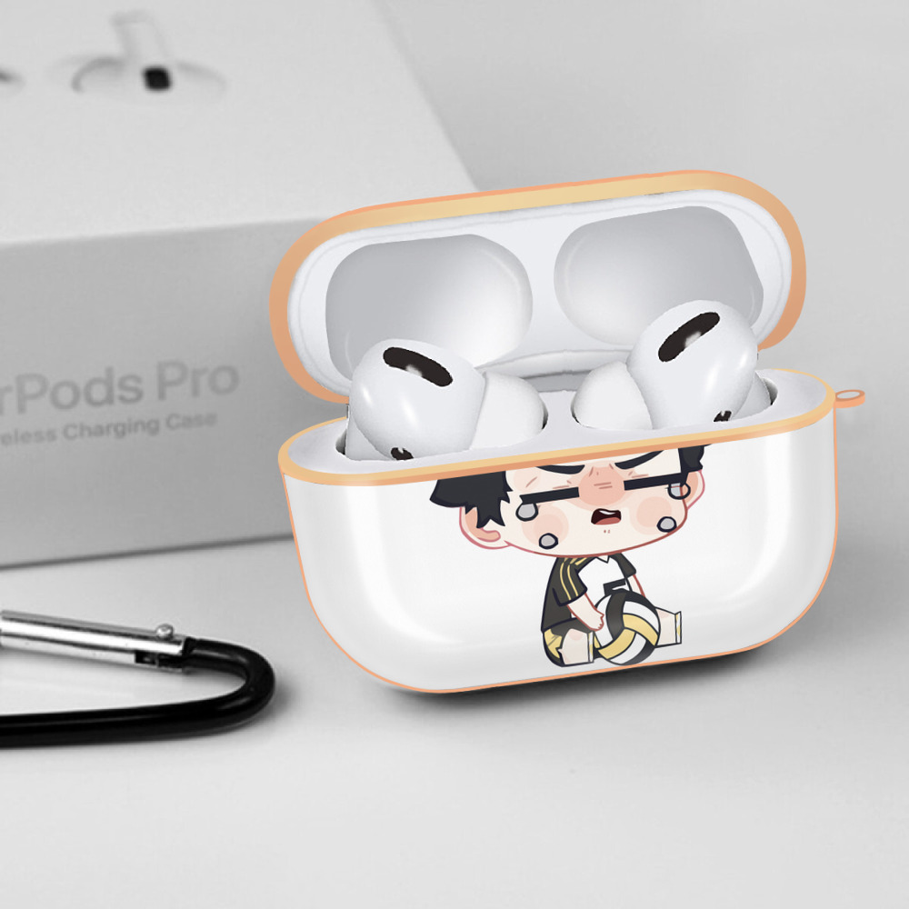 ハイキュー!! Haikyu!! 【AirPods Pro用】ハードシェル保護ケース｜耐衝撃・防指紋・カラビナ付き商品仕様