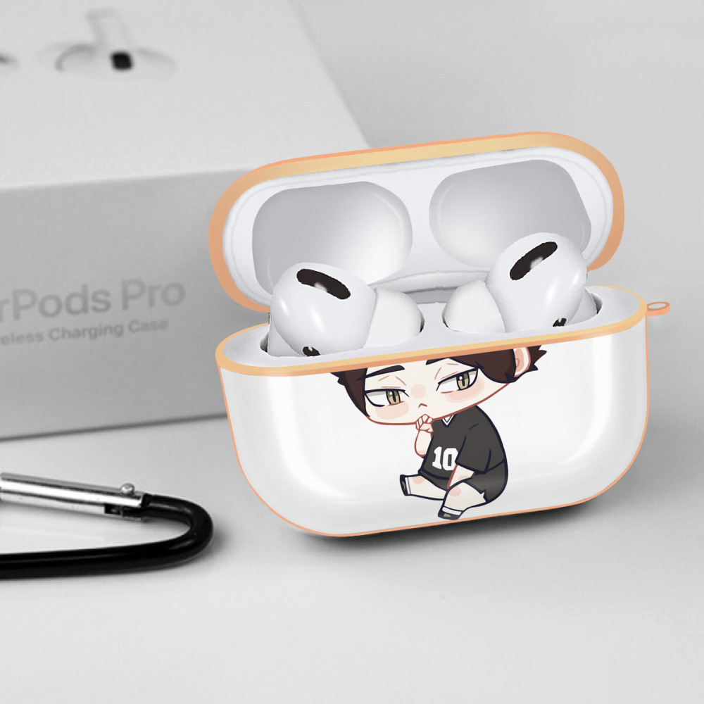 ハイキュー!! Haikyu!! 【AirPods Pro用】ハードシェル保護ケース｜耐衝撃・防指紋・カラビナ付き商品仕様