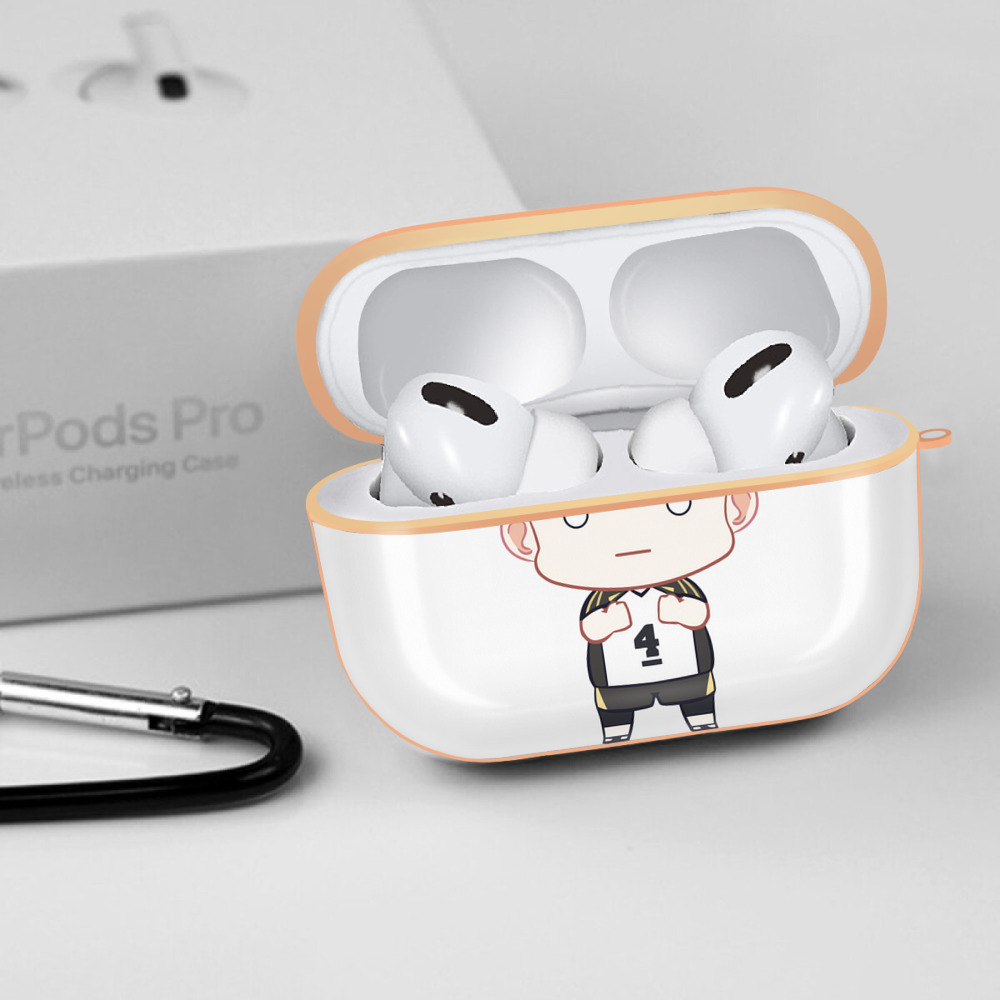 ハイキュー!! Haikyu!! 【AirPods Pro用】ハードシェル保護ケース｜耐衝撃・防指紋・カラビナ付き商品仕様