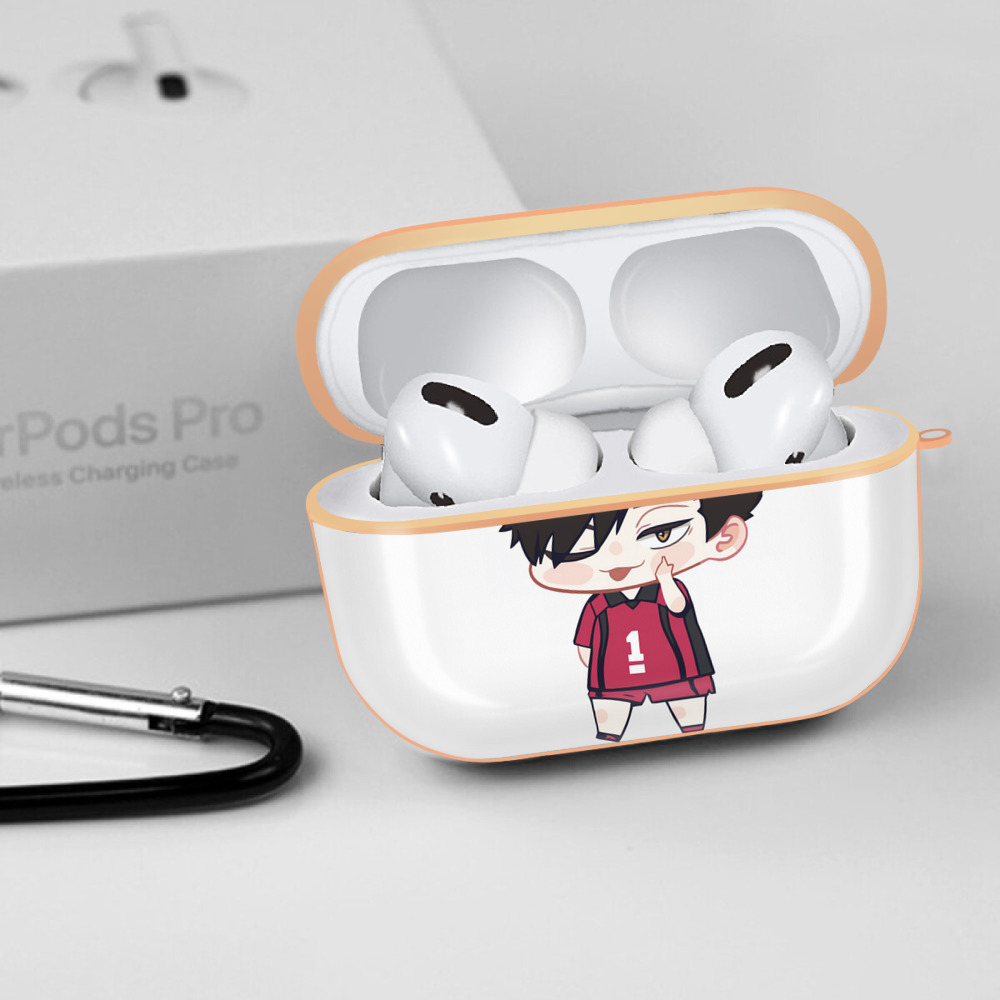 ハイキュー!! Haikyu!! 【AirPods Pro用】ハードシェル保護ケース｜耐衝撃・防指紋・カラビナ付き商品仕様