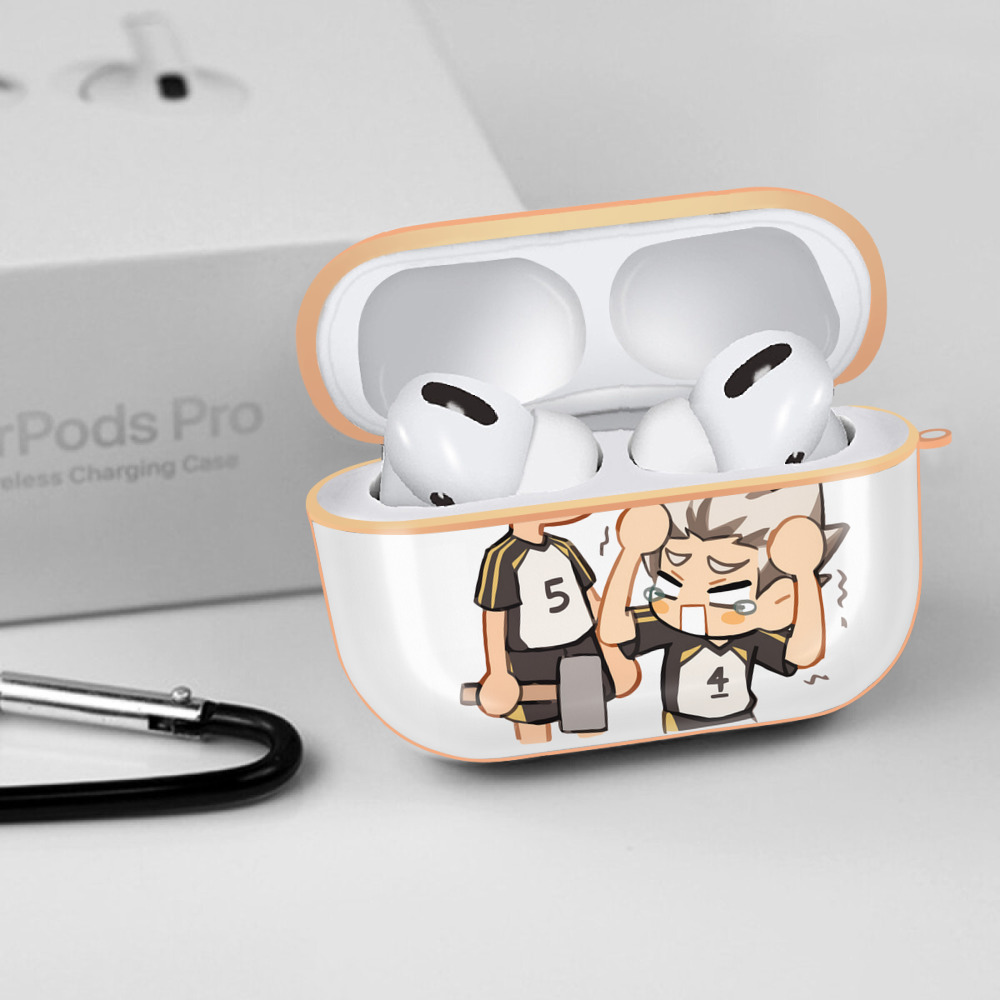 ハイキュー!! Haikyu!! 【AirPods Pro用】ハードシェル保護ケース｜耐衝撃・防指紋・カラビナ付き商品仕様
