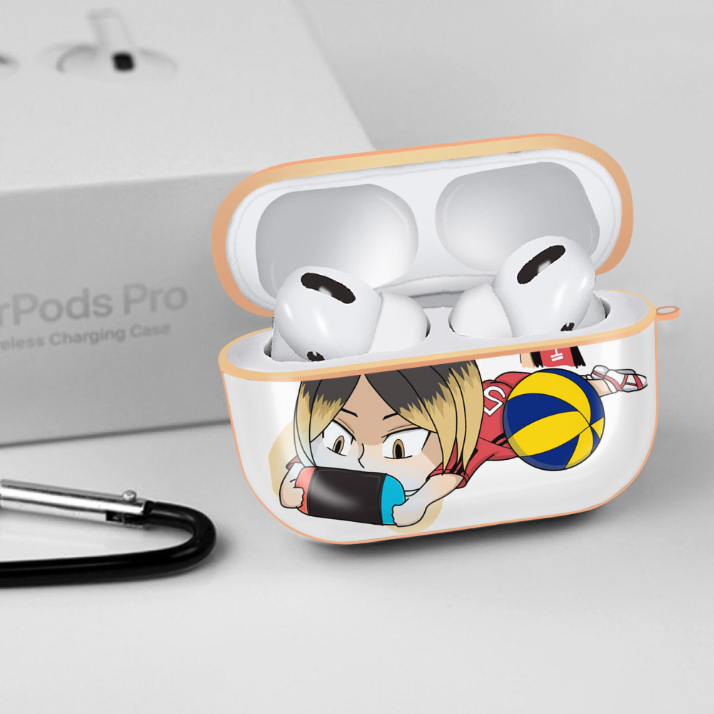 ハイキュー!! Haikyu!! 【AirPods Pro用】ハードシェル保護ケース｜耐衝撃・防指紋・カラビナ付き商品仕様