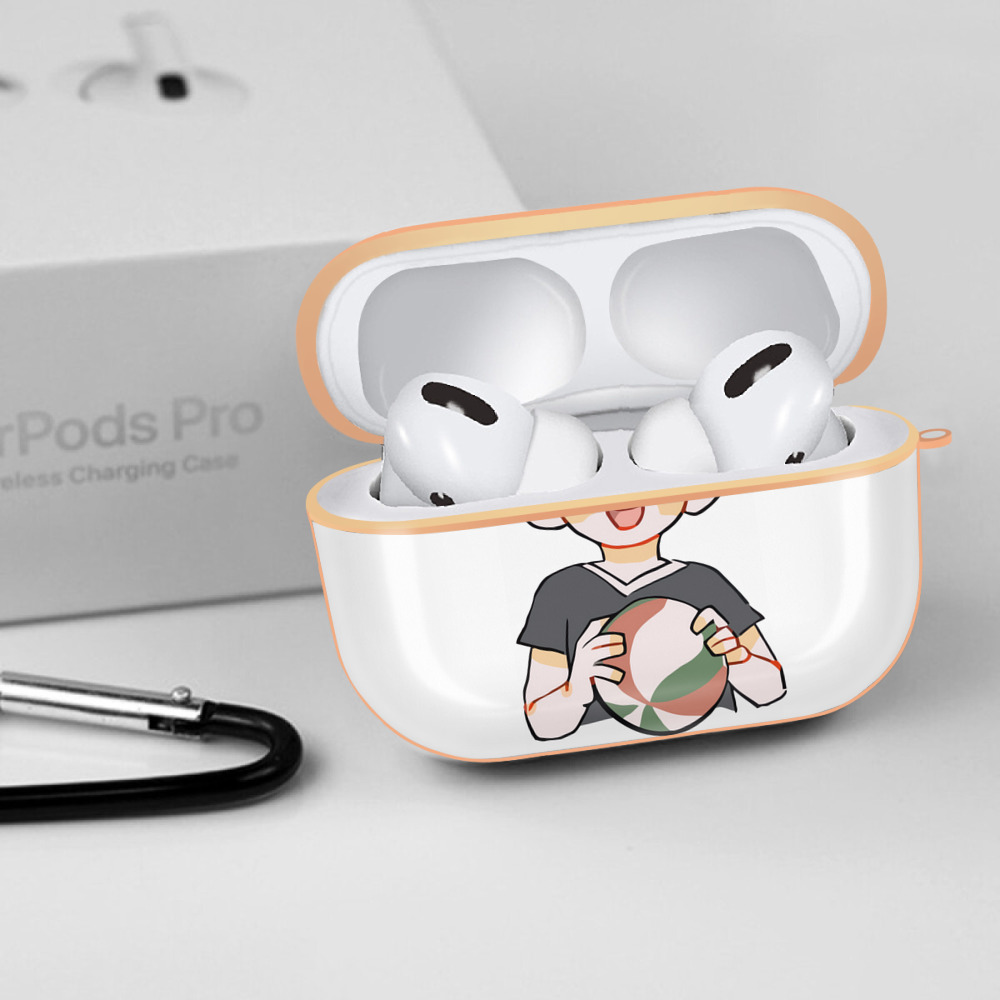 ハイキュー!! Haikyu!! 【AirPods Pro用】ハードシェル保護ケース｜耐衝撃・防指紋・カラビナ付き商品仕様