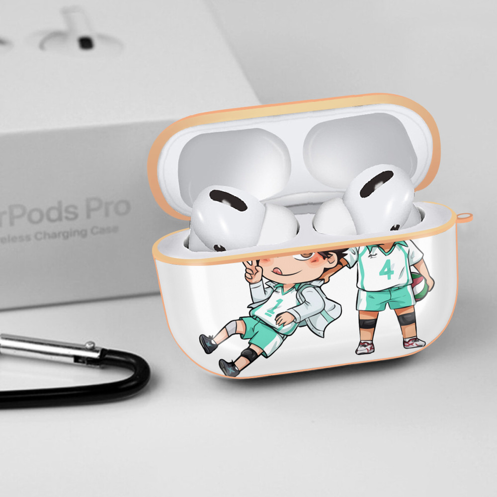 ハイキュー!! Haikyu!! 【AirPods Pro用】ハードシェル保護ケース｜耐衝撃・防指紋・カラビナ付き商品仕様
