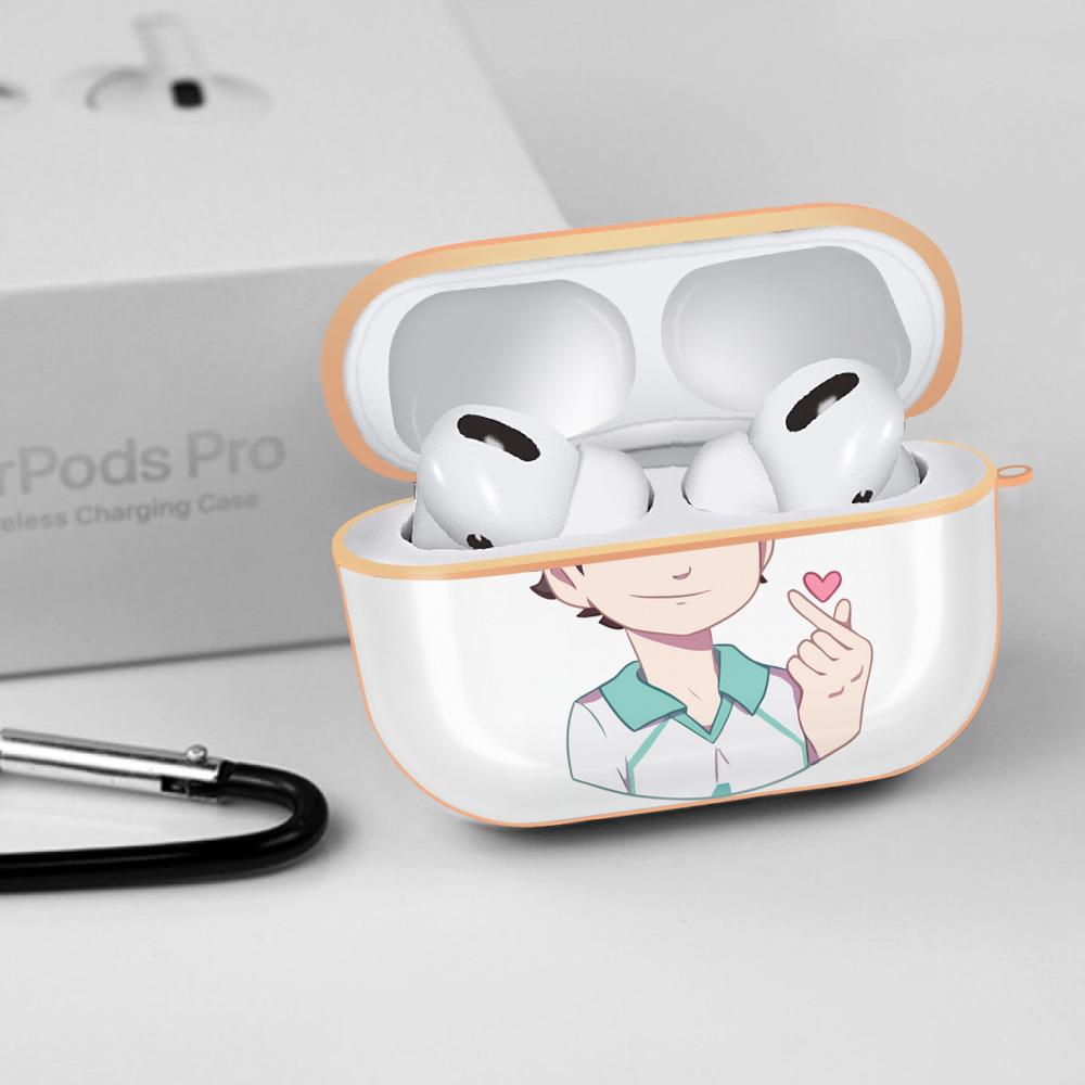 ハイキュー!! Haikyu!! 【AirPods Pro用】ハードシェル保護ケース｜耐衝撃・防指紋・カラビナ付き商品仕様