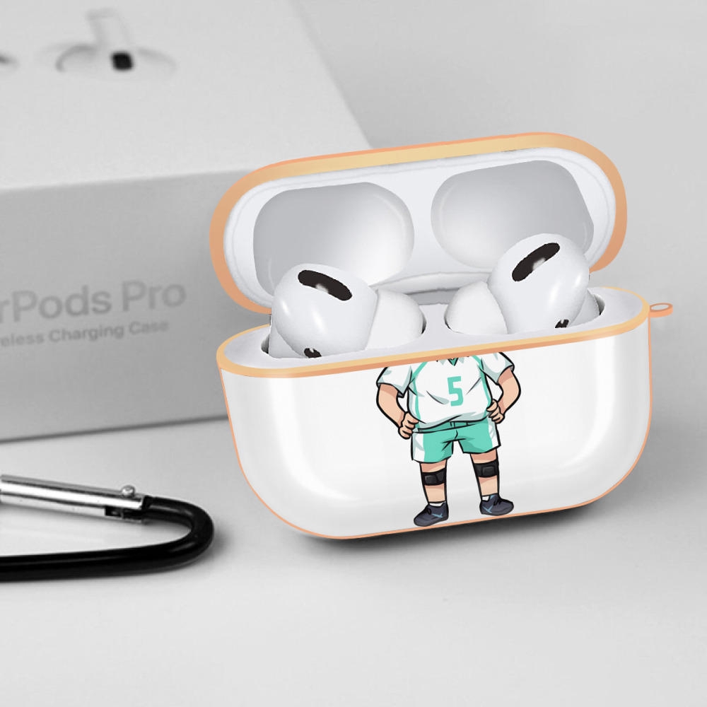 ハイキュー!! Haikyu!! 【AirPods Pro用】ハードシェル保護ケース｜耐衝撃・防指紋・カラビナ付き商品仕様
