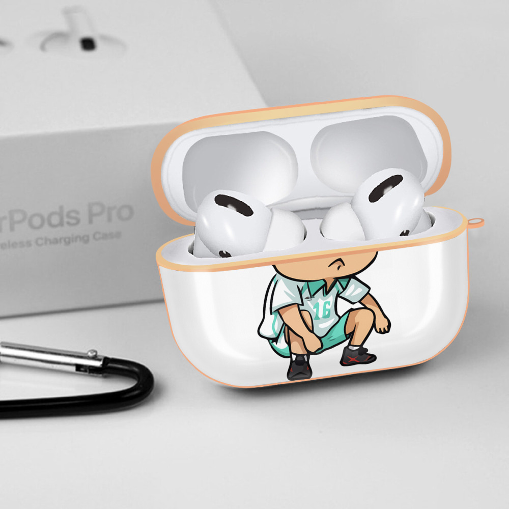ハイキュー!! Haikyu!! 【AirPods Pro用】ハードシェル保護ケース｜耐衝撃・防指紋・カラビナ付き商品仕様