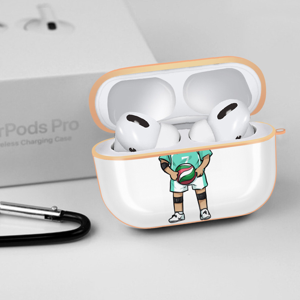 ハイキュー!! Haikyu!! 【AirPods Pro用】ハードシェル保護ケース｜耐衝撃・防指紋・カラビナ付き商品仕様