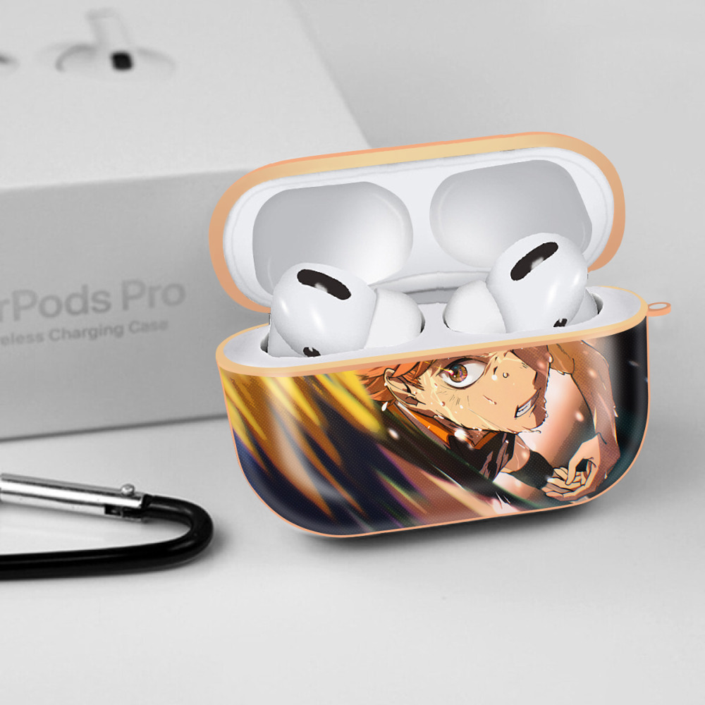 ハイキュー!! Haikyu!! 【AirPods Pro用】ハードシェル保護ケース｜耐衝撃・防指紋・カラビナ付き商品仕様