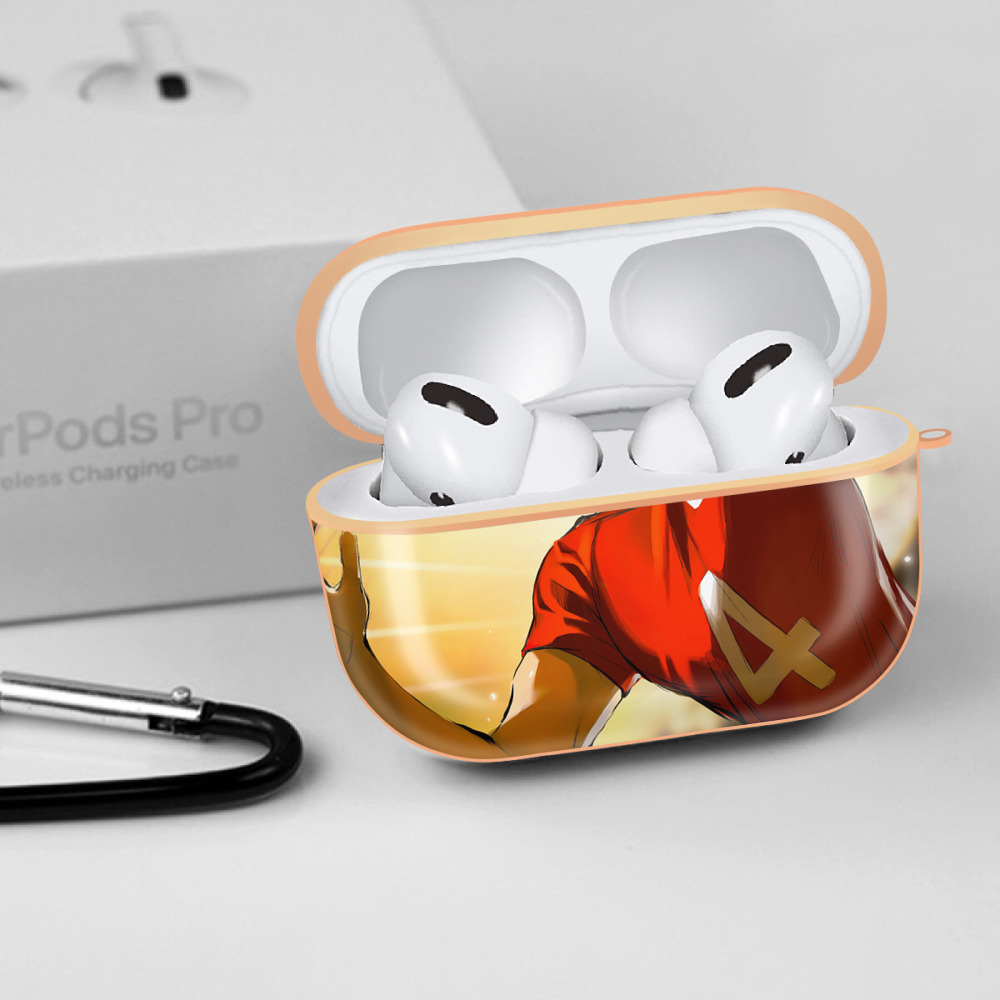 ハイキュー!! Haikyu!! 【AirPods Pro用】ハードシェル保護ケース｜耐衝撃・防指紋・カラビナ付き商品仕様