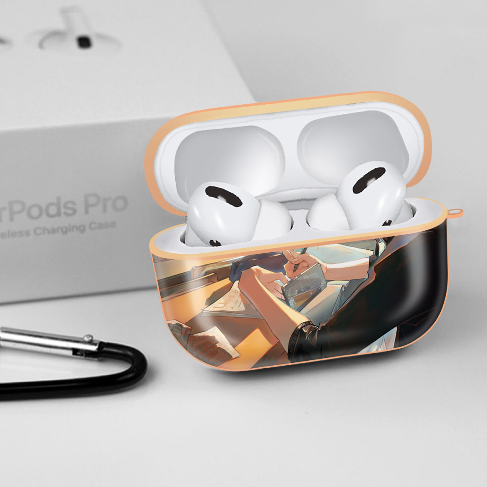 ハイキュー!! Haikyu!! 【AirPods Pro用】ハードシェル保護ケース｜耐衝撃・防指紋・カラビナ付き商品仕様