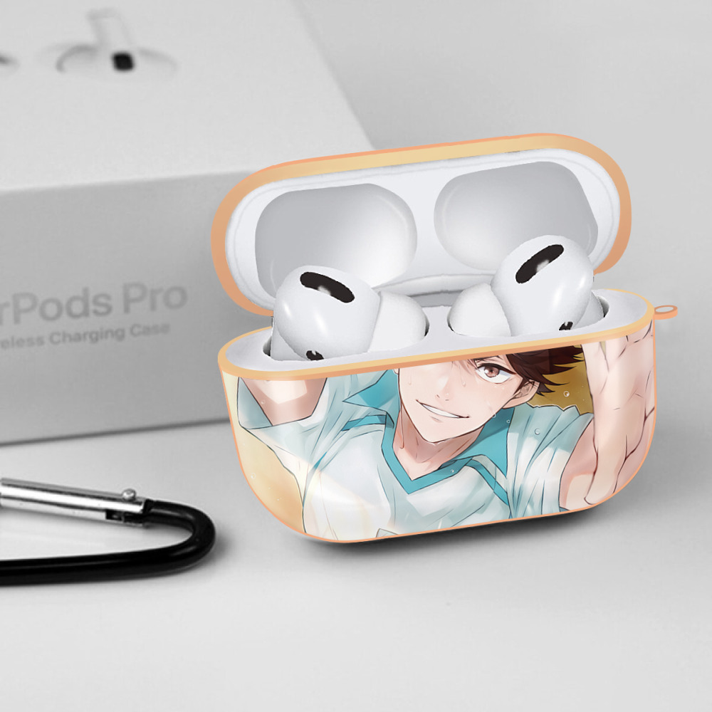 ハイキュー!! Haikyu!! 【AirPods Pro用】ハードシェル保護ケース｜耐衝撃・防指紋・カラビナ付き商品仕様