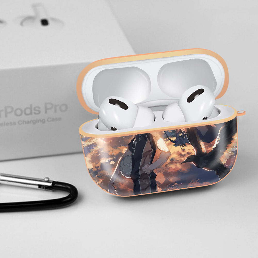 ハイキュー!! Haikyu!! 【AirPods Pro用】ハードシェル保護ケース｜耐衝撃・防指紋・カラビナ付き商品仕様
