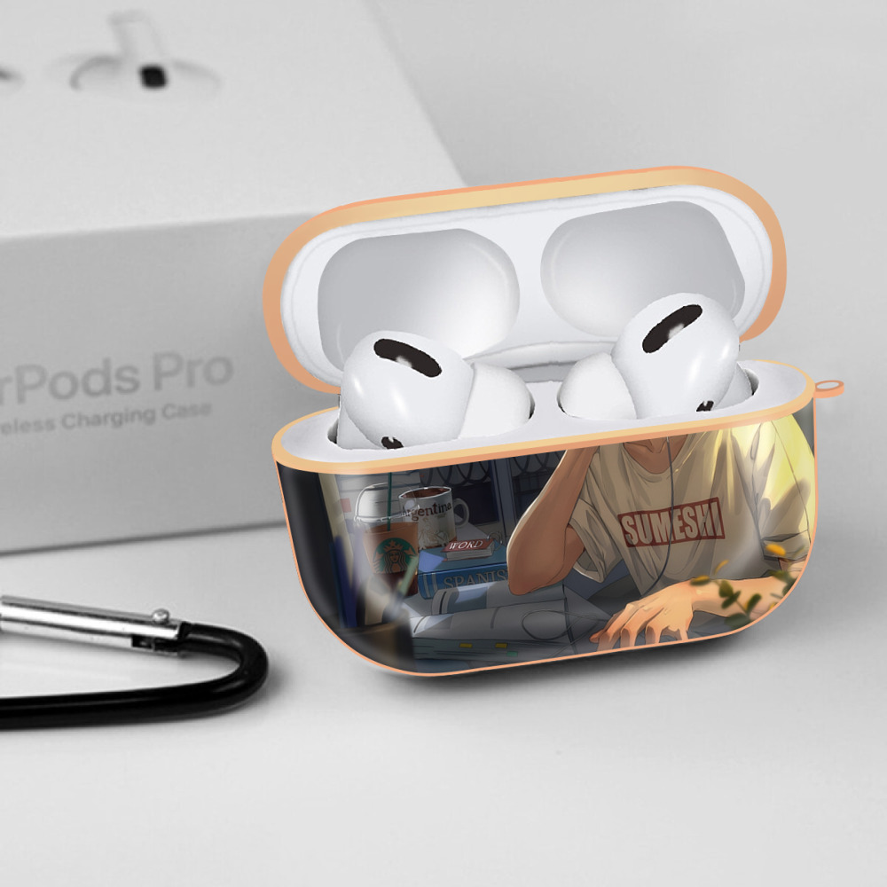 ハイキュー!! Haikyu!! 【AirPods Pro用】ハードシェル保護ケース｜耐衝撃・防指紋・カラビナ付き商品仕様