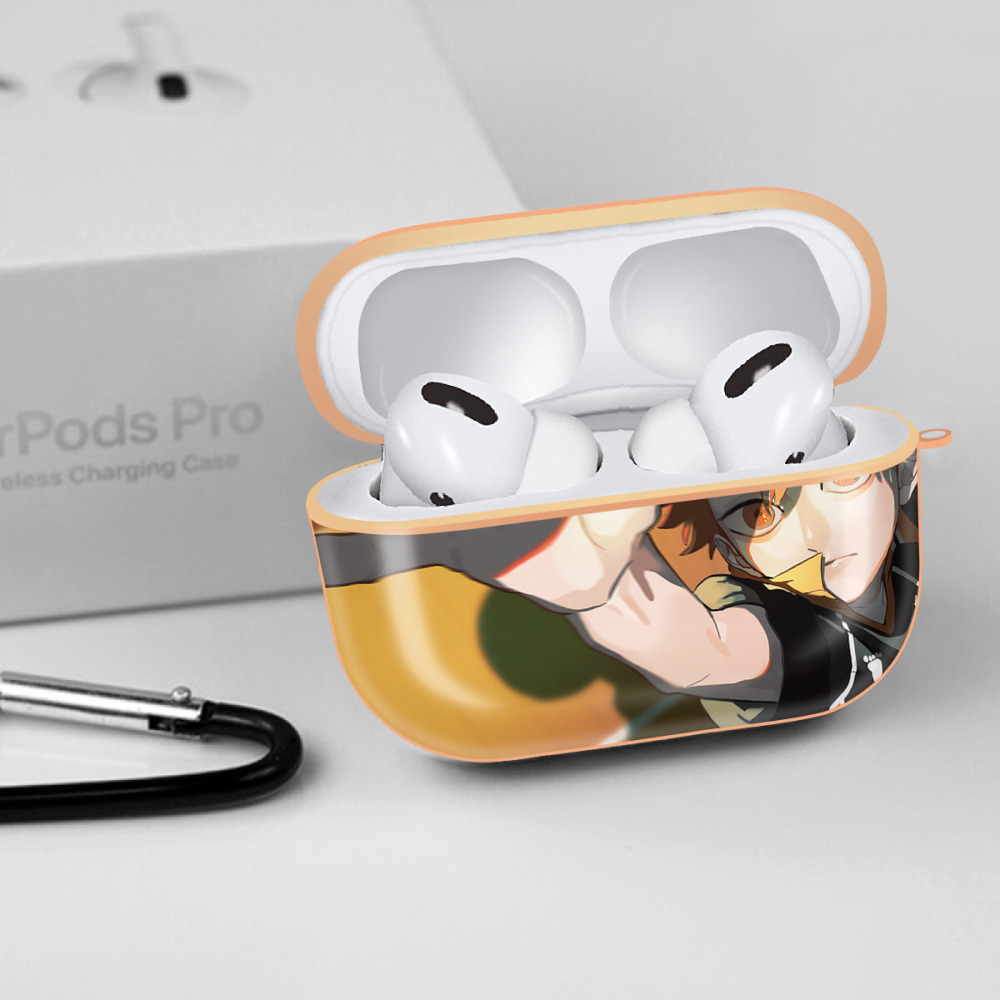 ハイキュー!! Haikyu!! 【AirPods Pro用】ハードシェル保護ケース｜耐衝撃・防指紋・カラビナ付き商品仕様