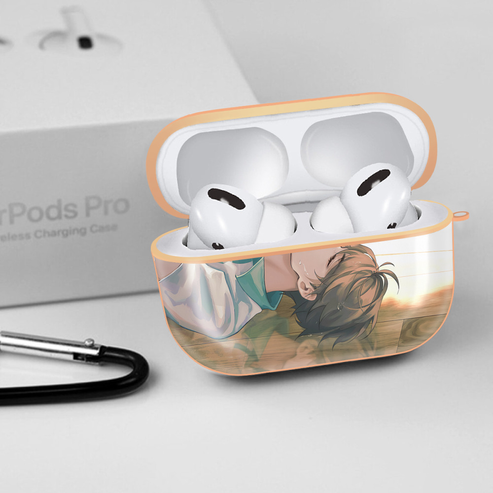 ハイキュー!! Haikyu!! 【AirPods Pro用】ハードシェル保護ケース｜耐衝撃・防指紋・カラビナ付き商品仕様