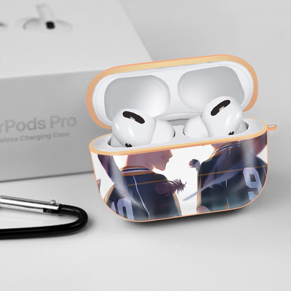 ハイキュー!! Haikyu!! 【AirPods Pro用】ハードシェル保護ケース｜耐衝撃・防指紋・カラビナ付き商品仕様