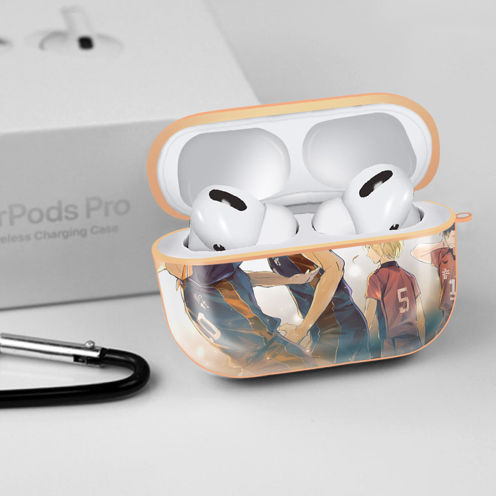 ハイキュー!! Haikyu!! 【AirPods Pro用】ハードシェル保護ケース｜耐衝撃・防指紋・カラビナ付き商品仕様