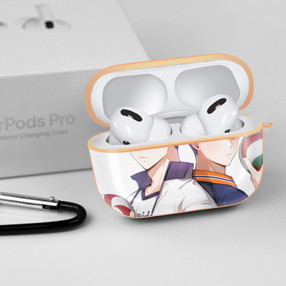 ハイキュー!! Haikyu!! 【AirPods Pro用】ハードシェル保護ケース｜耐衝撃・防指紋・カラビナ付き商品仕様