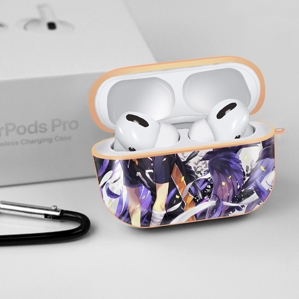ハイキュー!! Haikyu!! 【AirPods Pro用】ハードシェル保護ケース｜耐衝撃・防指紋・カラビナ付き商品仕様